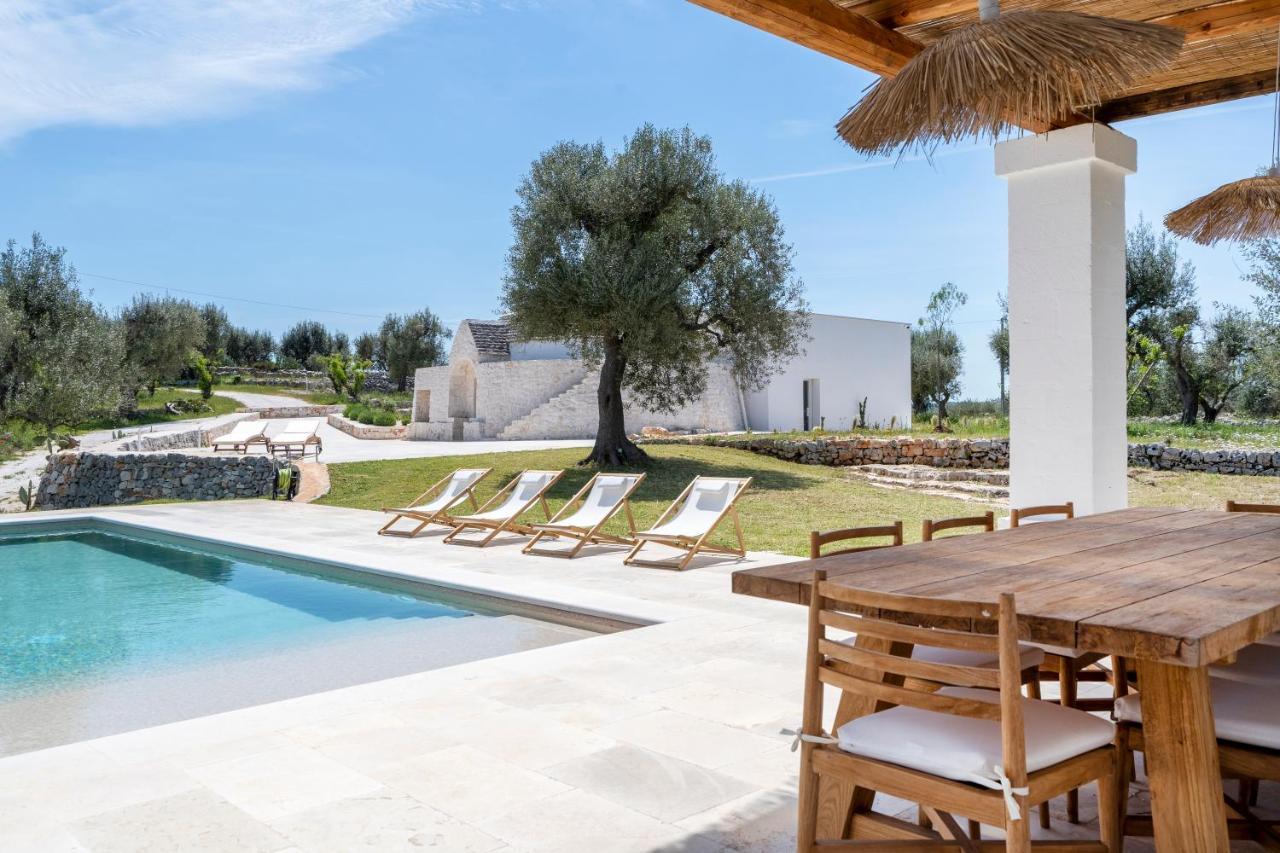 Villa Trulli Cicerali , Trulli Design Con Piscina Panoramica Ostuni Exterior foto